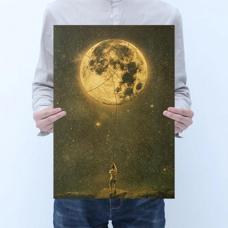 Винтажный постер Catch The Dream украшение комнаты наклейки для живописи декор стен