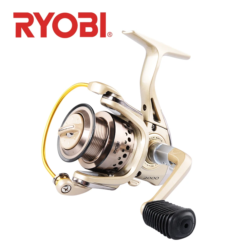 RYOBI CONDOR Fishing reel Spinning Wheel 1000 2000 3000 4000 moulinet Gear Ratio 5.1:1/5.0:1 drag power 2.5-5.0kg 5+1BB Reel
RYOBI CONDOR Fishing reel Spinning Wheel 1000 2000 3000 4000 moulinet Gear Ratio 5.1:1/5.0:1 drag power 2.5-5.0kg 5+1BB Reel