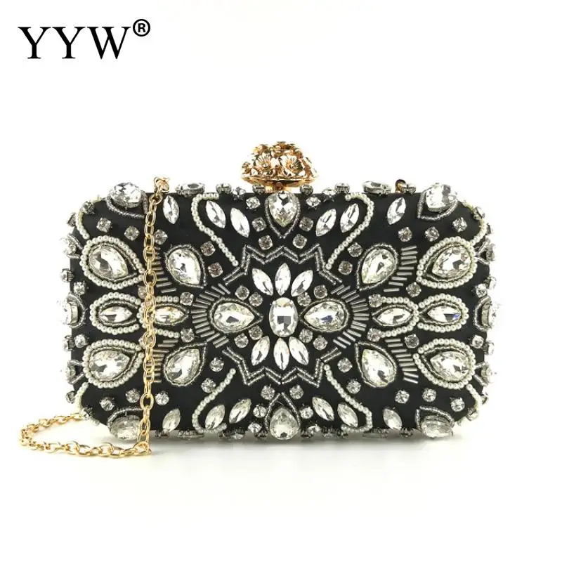 Luxy Moon Evening Bags Diamond Rhinestone Pearls Beaded Wedding Clutch Women'S Purse Handbags Wallets Evening Clutch Bag Bolsa
Luxy Moon Evening Bags Diamond Rhinestone Pearls Beaded Wedding Clutch Women'S Purse Handbags Wallets Evening Clutch Bag Bolsa