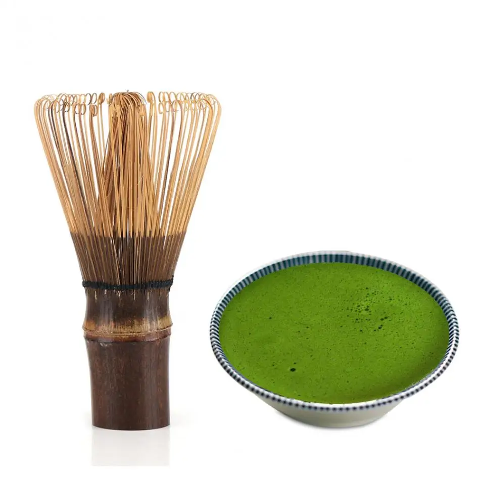 TOPINCN 80 Prongs Matcha Whisk Japanese Ceremony Bamboo Chasen Matcha Tea Powder Whisk Green Tea Chasen Brush Tool
TOPINCN 80 Prongs Matcha Whisk Japanese Ceremony Bamboo Chasen Matcha Tea Powder Whisk Green Tea Chasen Brush Tool