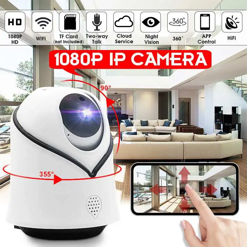 IP Camera 1080P HD PTZ Home Security Wireless Mini IP Cam Night Vision Two Way Audio CCTV WiFi Camera Baby Monitor Alarm iCsee
IP Camera 1080P HD PTZ Home Security Wireless Mini IP Cam Night Vision Two Way Audio CCTV WiFi Camera Baby Monitor Alarm iCsee