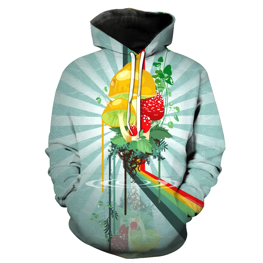 Mushroom 3d Print Hoodies Fashion Men Harajuku Funny Sweatshirts Streetwear Hip Hop Quality Plus Size Autumn Winter Clothes
Mushroom 3d Print Hoodies Fashion Men Harajuku Funny Sweatshirts Streetwear Hip Hop Quality Plus Size Autumn Winter Clothes