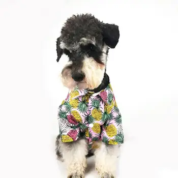 Hot Spring Summer Dog Coat Dog Pineapple Printed Pattern Dog Clothes Cool Hawaiian Pet Shirt For Pug Small Dog Chihuahua Teddy
Hot Spring Summer Dog Coat Dog Pineapple Printed Pattern Dog Clothes Cool Hawaiian Pet Shirt For Pug Small Dog Chihuahua Teddy