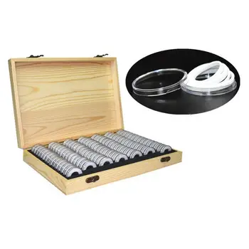 100 Commemorative Coin Protection Coin Collection Box Coin Storage Box 18/21/25/27/30mm Universal Boxes
100 Commemorative Coin Protection Coin Collection Box Coin Storage Box 18/21/25/27/30mm Universal Boxes