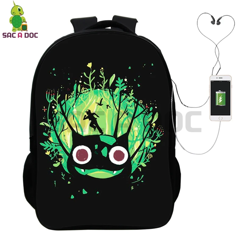 Pokemon Bulbasaur Multifunction Backpack School Bags for Teenage Boys Girls USB Charging Headphone Jack Large Travel Rucksack
Pokemon Bulbasaur Multifunction Backpack School Bags for Teenage Boys Girls USB Charging Headphone Jack Large Travel Rucksack