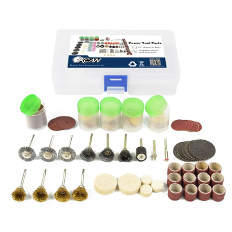 185Pcs Rotary Tool Accessories Electric Grinding Polishing Cutting Rotary Tool Bit Set for Dremel Tool with Plastic Case
185Pcs Rotary Tool Accessories Electric Grinding Polishing Cutting Rotary Tool Bit Set for Dremel Tool with Plastic Case