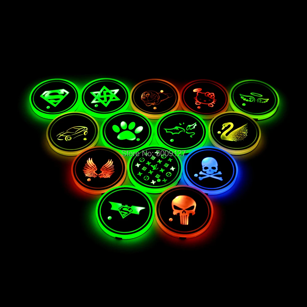 7 Colors Universal Car Cup Holder Bottom Mat Water Drinking Holder Organizer Pad USB LED Sensor Atmosphere Lights Cover Lamp
7 Colors Universal Car Cup Holder Bottom Mat Water Drinking Holder Organizer Pad USB LED Sensor Atmosphere Lights Cover Lamp