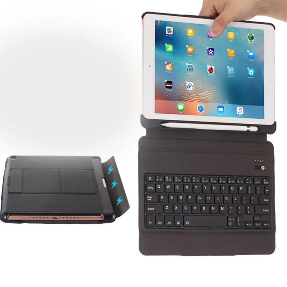 Ultra-thin Split Type Colorful Backlit Tablet External Bluetooth Keyboard Case T201D For iPad air1/2 ipad pro 9.7 / ipad 9.7
Ultra-thin Split Type Colorful Backlit Tablet External Bluetooth Keyboard Case T201D For iPad air1/2 ipad pro 9.7 / ipad 9.7