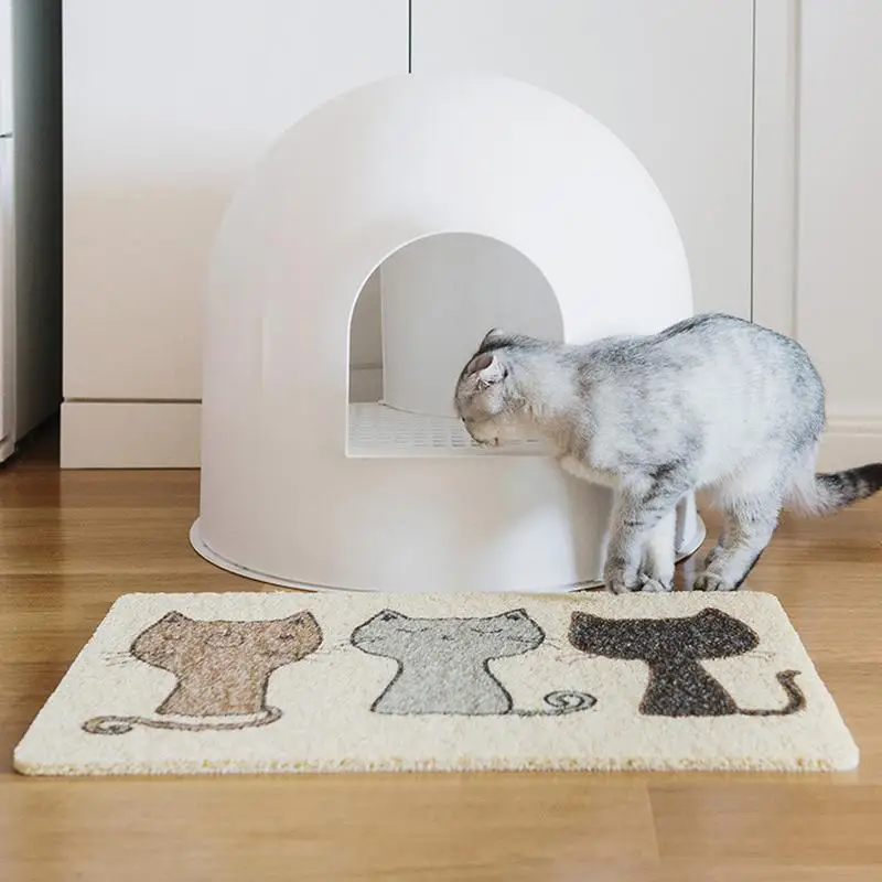 Cat Litter Mat Non-Slip Mat Trap Litter from Box Easy to Clean Soft on Kitty Paws
Cat Litter Mat Non-Slip Mat Trap Litter from Box Easy to Clean Soft on Kitty Paws