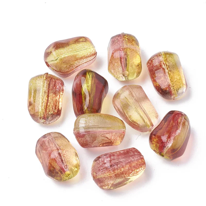 100pcs Acrylic Beads Bracelet Necklace DIY Charms Two Tone Spray Painted Bead 13x9x8.5mm Hole: 1mm
100pcs Acrylic Beads Bracelet Necklace DIY Charms Two Tone Spray Painted Bead 13x9x8.5mm Hole: 1mm