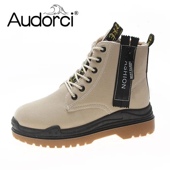 Audorci 2018 Winter Women Martin Boots Woman Fashion Outdoor Keep Warm Casual Shoes Female Lace Up Ankle Boot Size35-40 With Fur
Audorci 2018 Winter Women Martin Boots Woman Fashion Outdoor Keep Warm Casual Shoes Female Lace Up Ankle Boot Size35-40 With Fur