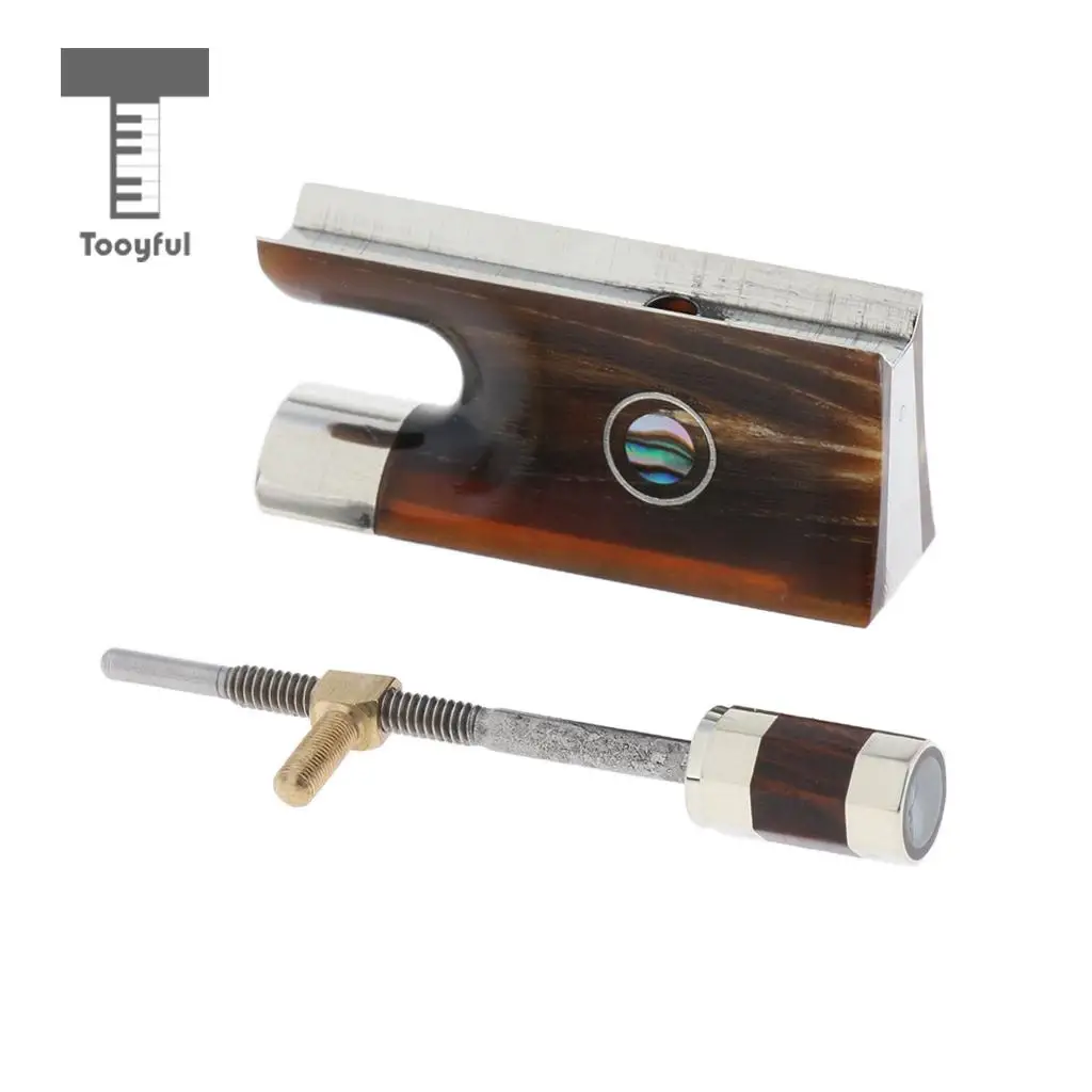 Violin Ox Horn Wood Bow Frog Mounting Screw Set for Violin Fiddle Bow Replacement Parts
Violin Ox Horn Wood Bow Frog Mounting Screw Set for Violin Fiddle Bow Replacement Parts