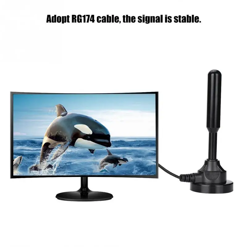 MCX Head DVB-T2 Digital Freeview Indoor HDTV TV Sucker Antenna for USB TV Tuner Stable Signal High Quality
MCX Head DVB-T2 Digital Freeview Indoor HDTV TV Sucker Antenna for USB TV Tuner Stable Signal High Quality