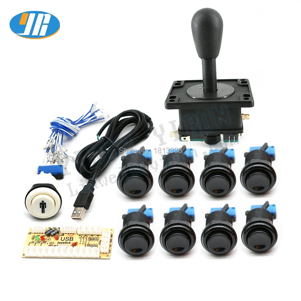 Jamma Arcade Cabinet DIY Kit Zero Delay USB Arcade controller To PC Connection American style Joystick 4/8 way Push Buttons
Jamma Arcade Cabinet DIY Kit Zero Delay USB Arcade controller To PC Connection American style Joystick 4/8 way Push Buttons