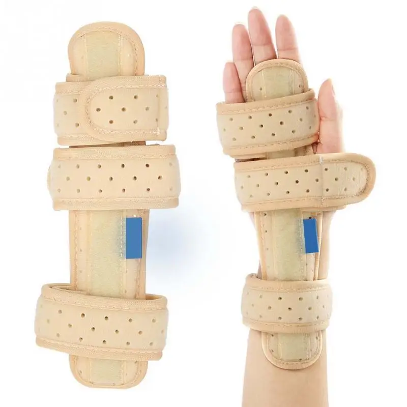 Wrist Support Brace Finger Hand Aluminum Splint Strap Carpal Tunnel Splint Fingers Palm Bone Fracture Fixed Orthosis Plate
Wrist Support Brace Finger Hand Aluminum Splint Strap Carpal Tunnel Splint Fingers Palm Bone Fracture Fixed Orthosis Plate