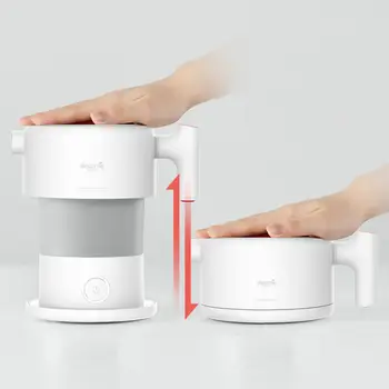 Deerma 0.6L Mini Folding Electric Kettle Auto Power-off Protection Water Boiler Teapot Instant Heating Stainless Steel
Deerma 0.6L Mini Folding Electric Kettle Auto Power-off Protection Water Boiler Teapot Instant Heating Stainless Steel