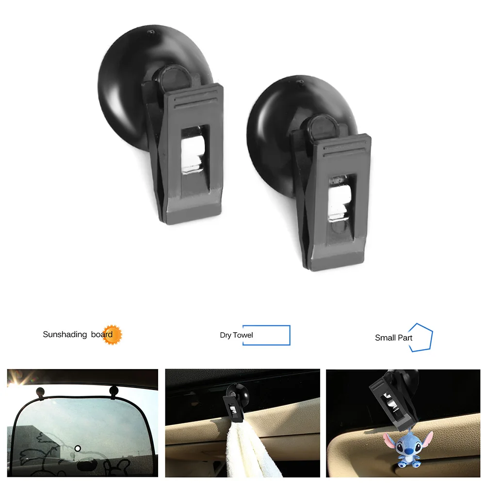 2 Pcs Car Window Mount Suction Clips Set Suction Cup Clip Removable Plastice Sucker Bracket For Sunshade Curtain Towel Ticket
2 Pcs Car Window Mount Suction Clips Set Suction Cup Clip Removable Plastice Sucker Bracket For Sunshade Curtain Towel Ticket