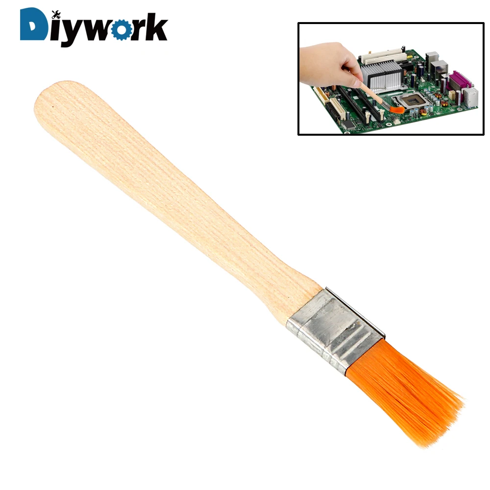 DIYWORK Dust Cleaner Tool Cleaning Repair Tool Soft Nylon Brush 13cm Length for Computer Keyboard Cell Phone Tablet PCB
DIYWORK Dust Cleaner Tool Cleaning Repair Tool Soft Nylon Brush 13cm Length for Computer Keyboard Cell Phone Tablet PCB
