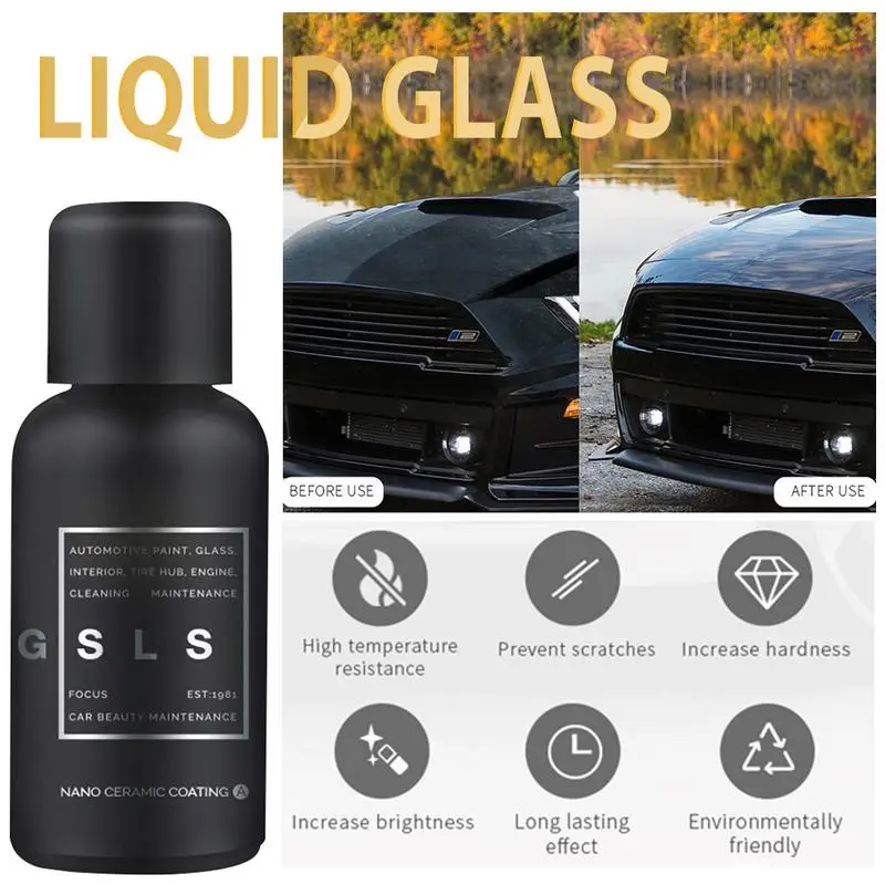 30ml Automotive Nano Paint Protect Crystallized Coating 9H Car Ceramic Nano-Coated Liquid Glass Car Paint Maintenance Products
30ml Automotive Nano Paint Protect Crystallized Coating 9H Car Ceramic Nano-Coated Liquid Glass Car Paint Maintenance Products