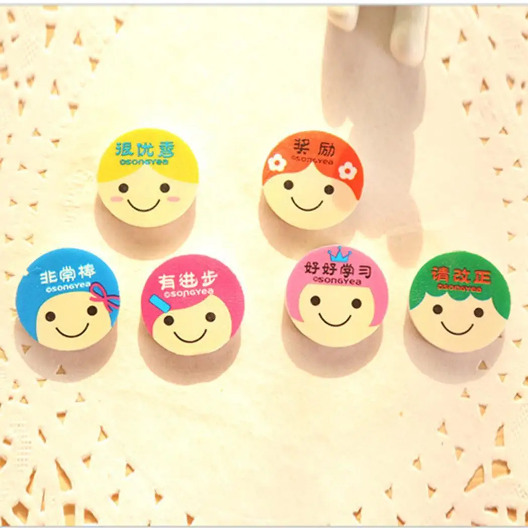 Kids Cartoon Cute Smile Face Rubber Round Home, Office, Set Eraser School Supplies >3 years Stationery
Kids Cartoon Cute Smile Face Rubber Round Home, Office, Set Eraser School Supplies >3 years Stationery