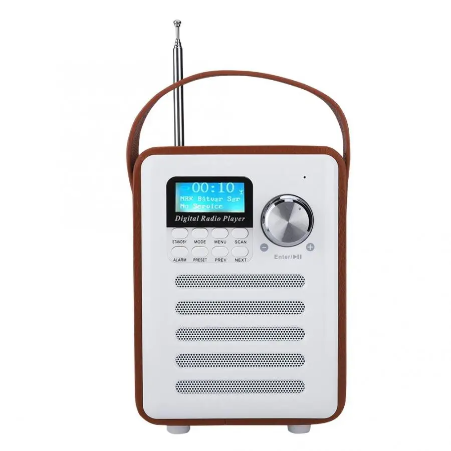Mini Portable DAB/DAB+ FM Radio Digital Internet Radio Receiver Bluetooth 5.0 Wireless Speaker Support TF-Card and AUX-IN
Mini Portable DAB/DAB+ FM Radio Digital Internet Radio Receiver Bluetooth 5.0 Wireless Speaker Support TF-Card and AUX-IN