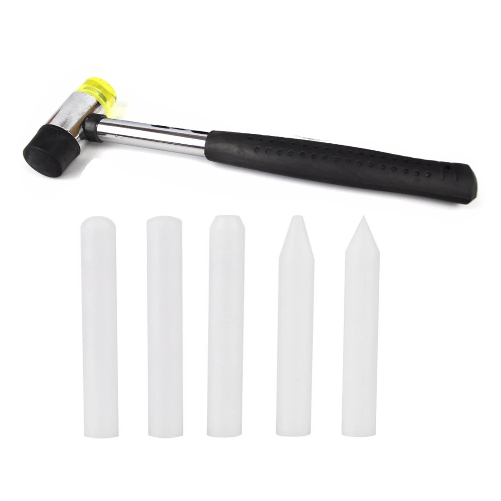 DIY PDR Tools Kit For Car Rubber Hammer+PDR 5PCS White Tap Down Pen Dent Removal Repair Tool Auto Dent Repair Tool Hand Tool Set
DIY PDR Tools Kit For Car Rubber Hammer+PDR 5PCS White Tap Down Pen Dent Removal Repair Tool Auto Dent Repair Tool Hand Tool Set