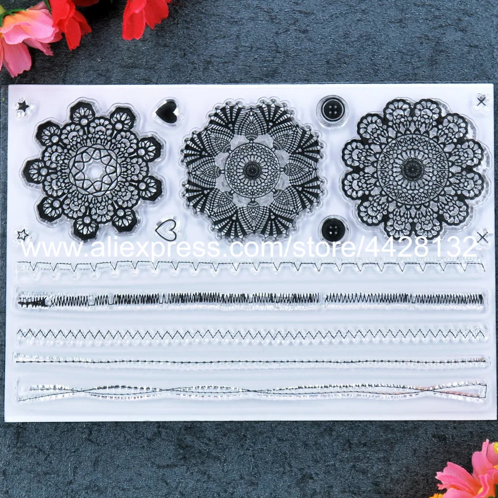 Flowers Scrapbook DIY photo cards rubber stamp clear stamp transparent stamp 15x10cm 8120438
Flowers Scrapbook DIY photo cards rubber stamp clear stamp transparent stamp 15x10cm 8120438