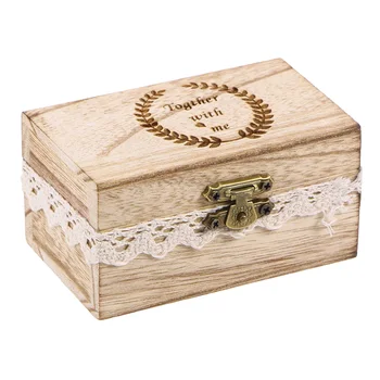 Rustic Wooden Carved Jewelry Box Vintage Necklace Container Watch Box Ring Holder for Wedding Proposal Engagement
Rustic Wooden Carved Jewelry Box Vintage Necklace Container Watch Box Ring Holder for Wedding Proposal Engagement