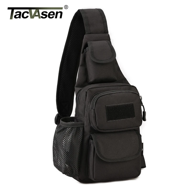 TACVASEN Tactical Sling Bag Men Rip-stop Nylon Camouflage Shoulder Bag Chest Bag Multi-Pockets Military Army Bagpack TD-SHZ-016
TACVASEN Tactical Sling Bag Men Rip-stop Nylon Camouflage Shoulder Bag Chest Bag Multi-Pockets Military Army Bagpack TD-SHZ-016