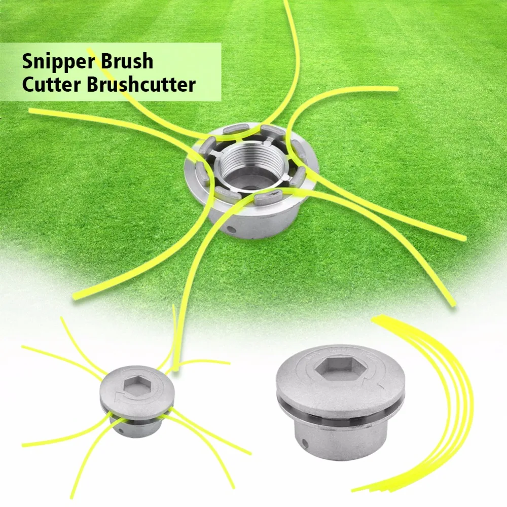 1 Pcs Universal Aluminium Strimmer Head Trimmer Heads String Set Grass Brush Cutter Accessory Tool Grass Trimmer
1 Pcs Universal Aluminium Strimmer Head Trimmer Heads String Set Grass Brush Cutter Accessory Tool Grass Trimmer