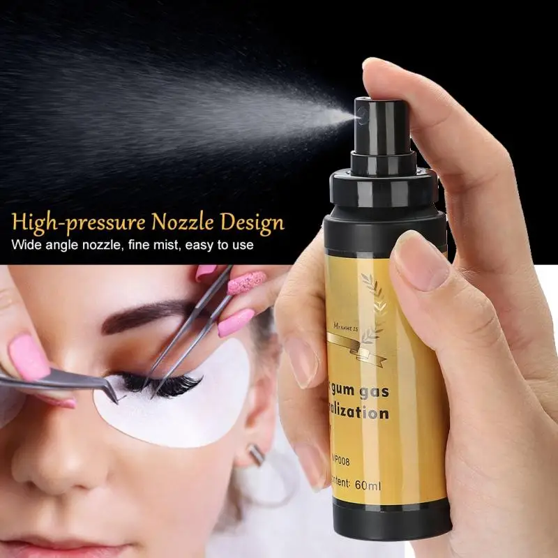 60ml Anti-allergic Grafting Eyelashes Spray Black Glue Gas Neutralizer Cosmetic tools primer for eyel Eyelashes Extension Tool
60ml Anti-allergic Grafting Eyelashes Spray Black Glue Gas Neutralizer Cosmetic tools primer for eyel Eyelashes Extension Tool