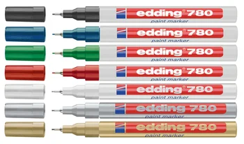 Germany Edding 780 Alcohol Resistant High Temperature Marker 0.8MM Metal Plate Pen 1PCS
Germany Edding 780 Alcohol Resistant High Temperature Marker 0.8MM Metal Plate Pen 1PCS
