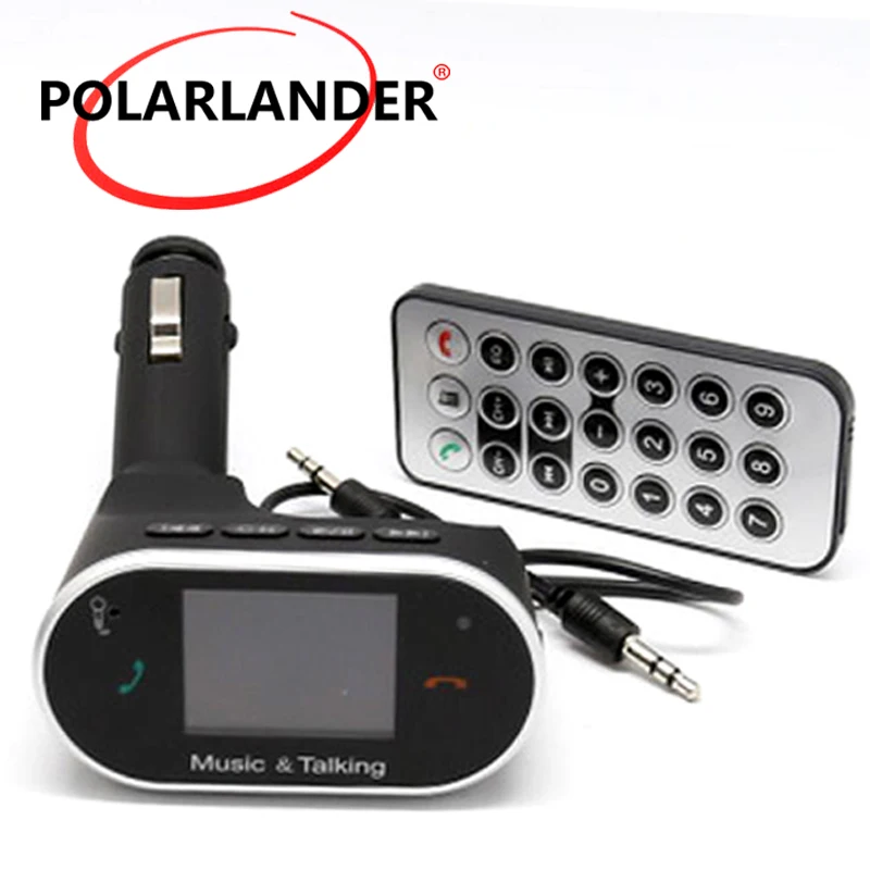 Bluetooth MP3 PlayerHandsfree Car Kit AUX Hands Free FM Transmitter with Dual USB MP3 SD LCD Car Charger Cigarette Lighter
Bluetooth MP3 PlayerHandsfree Car Kit AUX Hands Free FM Transmitter with Dual USB MP3 SD LCD Car Charger Cigarette Lighter