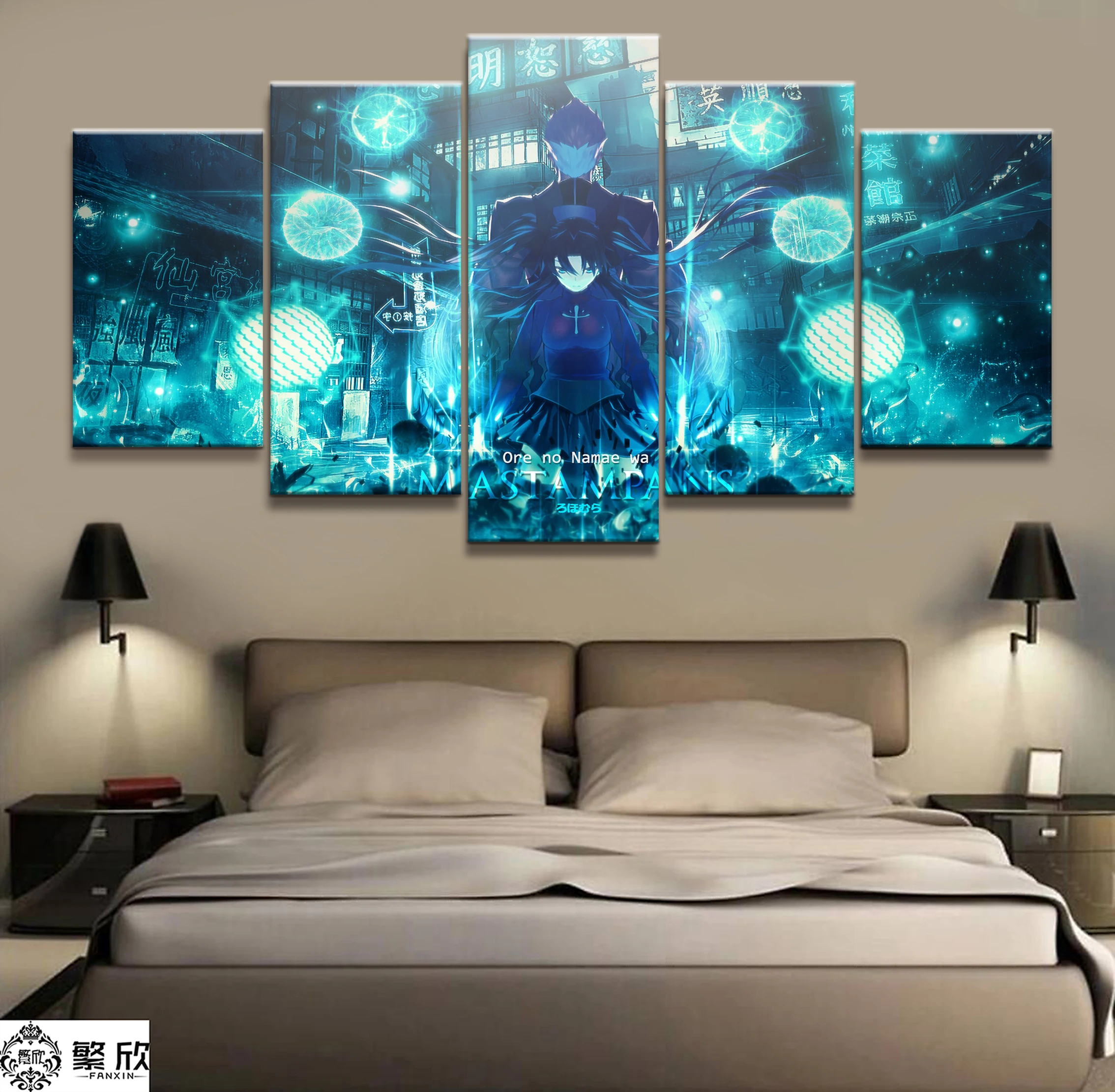 Home Decor Modular Canvas Picture 5 Piece Fate Stay Night Rin Tohsaka Animation Painting Poster Wall For Home Canvas Wholesale
Home Decor Modular Canvas Picture 5 Piece Fate Stay Night Rin Tohsaka Animation Painting Poster Wall For Home Canvas Wholesale