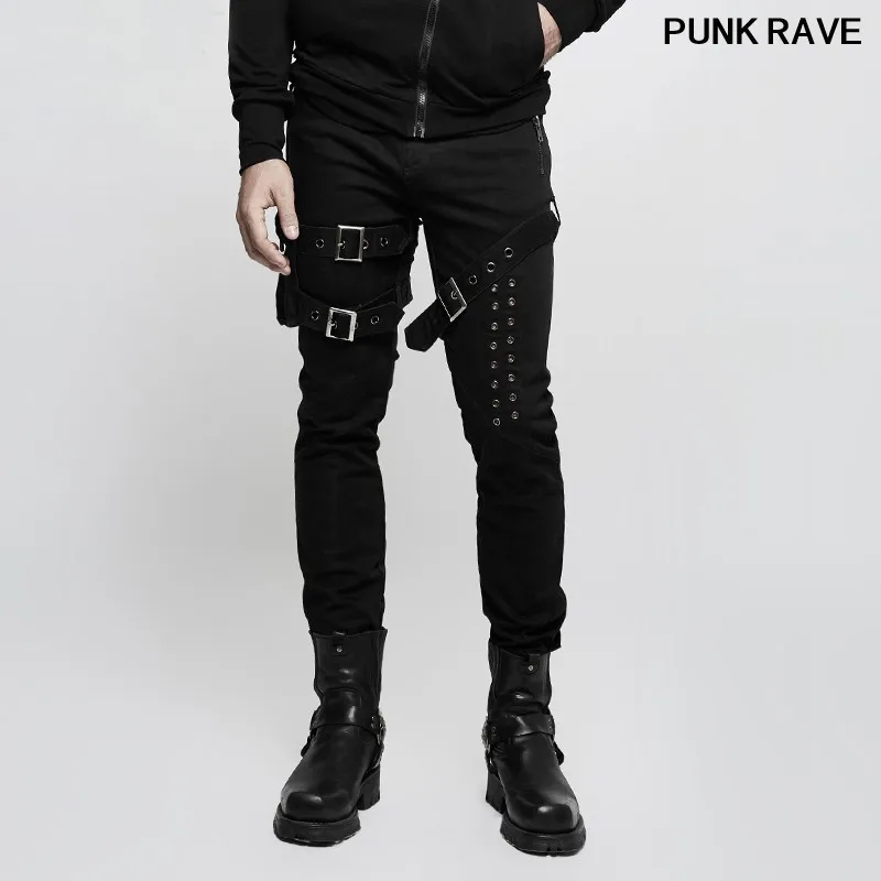 Gothic Vintage Personality men Pants Heavy Metal Rock Street 3D Pocket Black Pencil Pants Hip Hop bandage corns PUNK RAVE K-295
Gothic Vintage Personality men Pants Heavy Metal Rock Street 3D Pocket Black Pencil Pants Hip Hop bandage corns PUNK RAVE K-295