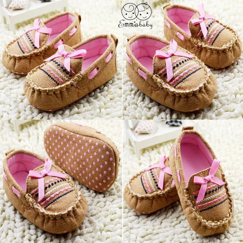 2019 Brand New Baby Girl Bow Crib Shoes Newborn Prewalker Non-slip Soft Sole Shoes
2019 Brand New Baby Girl Bow Crib Shoes Newborn Prewalker Non-slip Soft Sole Shoes