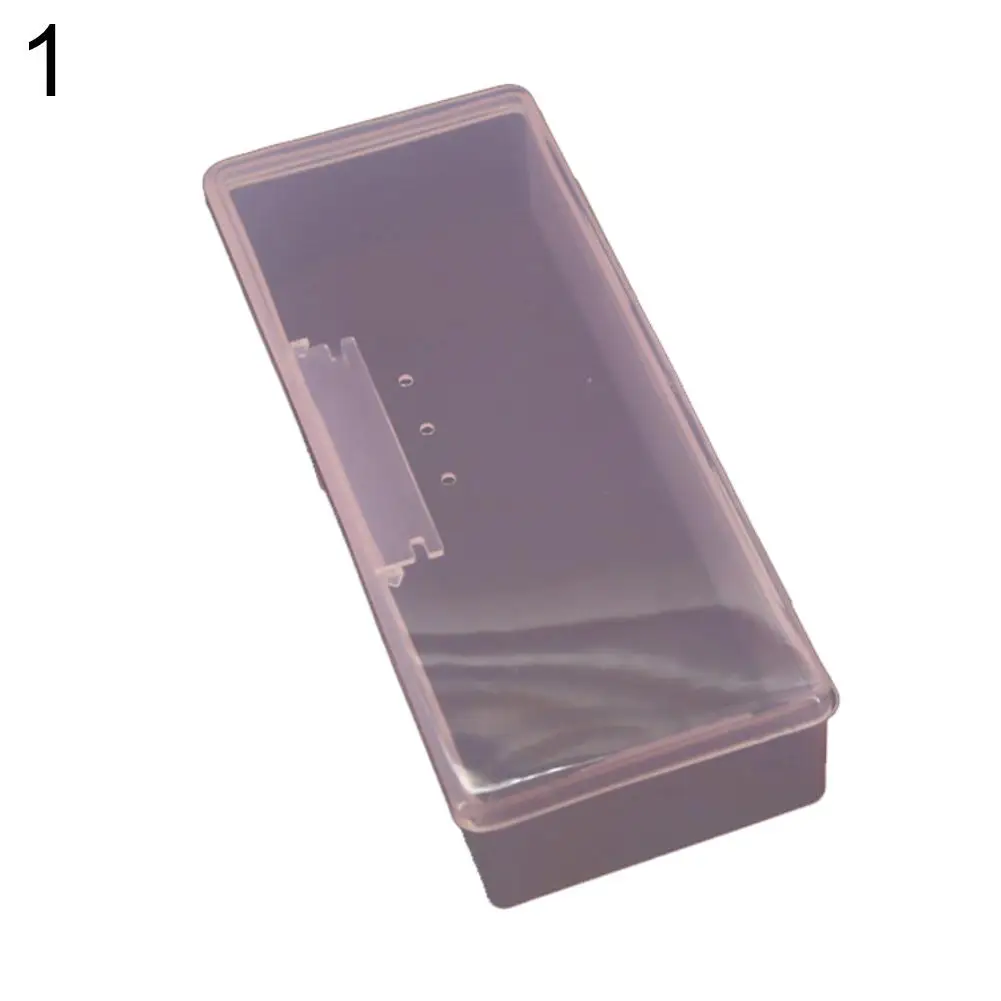 30# New Arrival Plastic Transparent Nail Manicure Tools Storage Box Supplies Brush Kit Storage Box Container Organizer Case
30# New Arrival Plastic Transparent Nail Manicure Tools Storage Box Supplies Brush Kit Storage Box Container Organizer Case