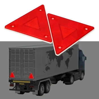 2 Pieces Triangle Warning Reflector Vehicle Stop Warning Sign Red Safety Reflective Sign Board Truck Plate Rear Light
2 Pieces Triangle Warning Reflector Vehicle Stop Warning Sign Red Safety Reflective Sign Board Truck Plate Rear Light