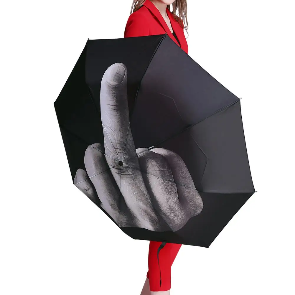 Novel Middle Finger Anti-UV Pocket Mini Umbrella Rain Windproof Durable 5 Folding Sun Umbrellas Portable Sunscreen
Novel Middle Finger Anti-UV Pocket Mini Umbrella Rain Windproof Durable 5 Folding Sun Umbrellas Portable Sunscreen