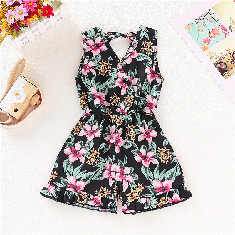 Flowers Toddler Kids Baby Girls Overalls Printed Sleeveless Lacing Romper Pants Jumpsuit Outfits Clothes
Flowers Toddler Kids Baby Girls Overalls Printed Sleeveless Lacing Romper Pants Jumpsuit Outfits Clothes