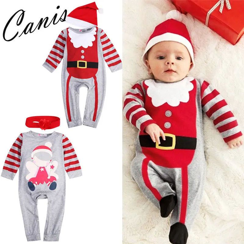 2Pcs Christmas Baby Clothes Infant Boy&Girl Long Sleeve Cartoon Baby Rompers Jumpsuit Casual Cotton Outfits Newborn Baby Clothes
2Pcs Christmas Baby Clothes Infant Boy&Girl Long Sleeve Cartoon Baby Rompers Jumpsuit Casual Cotton Outfits Newborn Baby Clothes