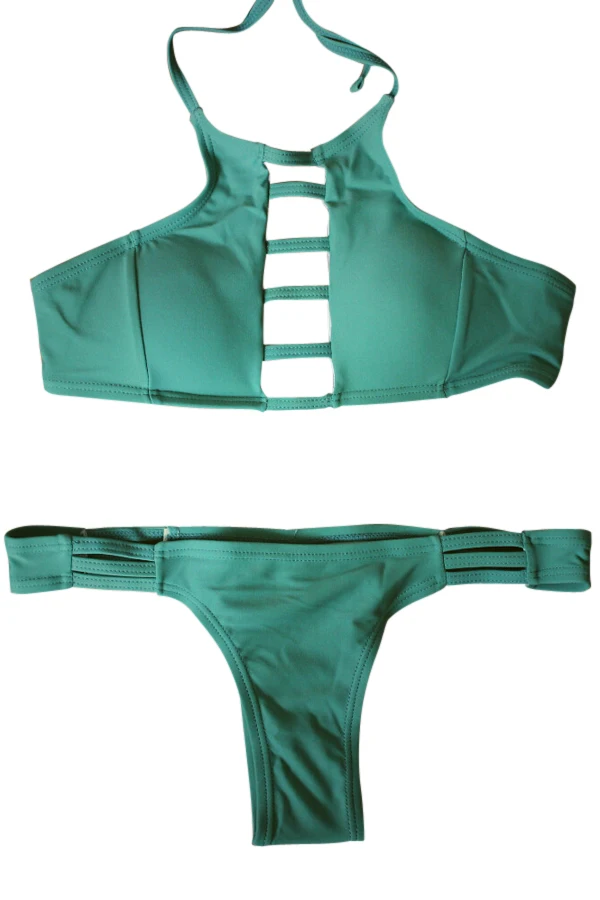 Belleziva Sexy Style Spaghetti Strap Tie-Up Hollow Out Bikini Set For Women Swimsuit Brazilian Push Up Bathing Suit Biquinis
Belleziva Sexy Style Spaghetti Strap Tie-Up Hollow Out Bikini Set For Women Swimsuit Brazilian Push Up Bathing Suit Biquinis