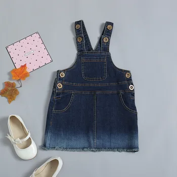 Fashion Gradient Style Girl Denim Dresses Kids Clothes Toddler Suspender Denim Strap Overalls 2018 New Girls Dress.YO53B
Fashion Gradient Style Girl Denim Dresses Kids Clothes Toddler Suspender Denim Strap Overalls 2018 New Girls Dress.YO53B