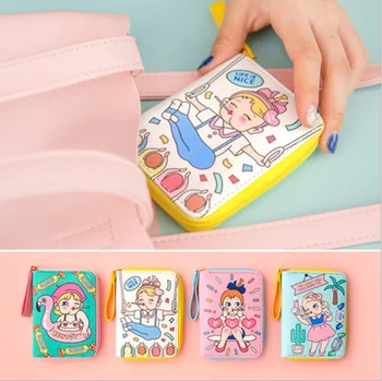New cute women's coin purse fashion personality cartoon pattern mini zipper clutch bag
New cute women's coin purse fashion personality cartoon pattern mini zipper clutch bag