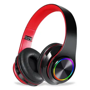 Luminous Wireless Bluetooth Headset Deep Bass Headphones Sports Stereo Earphone with Mic Card Slot
Luminous Wireless Bluetooth Headset Deep Bass Headphones Sports Stereo Earphone with Mic Card Slot