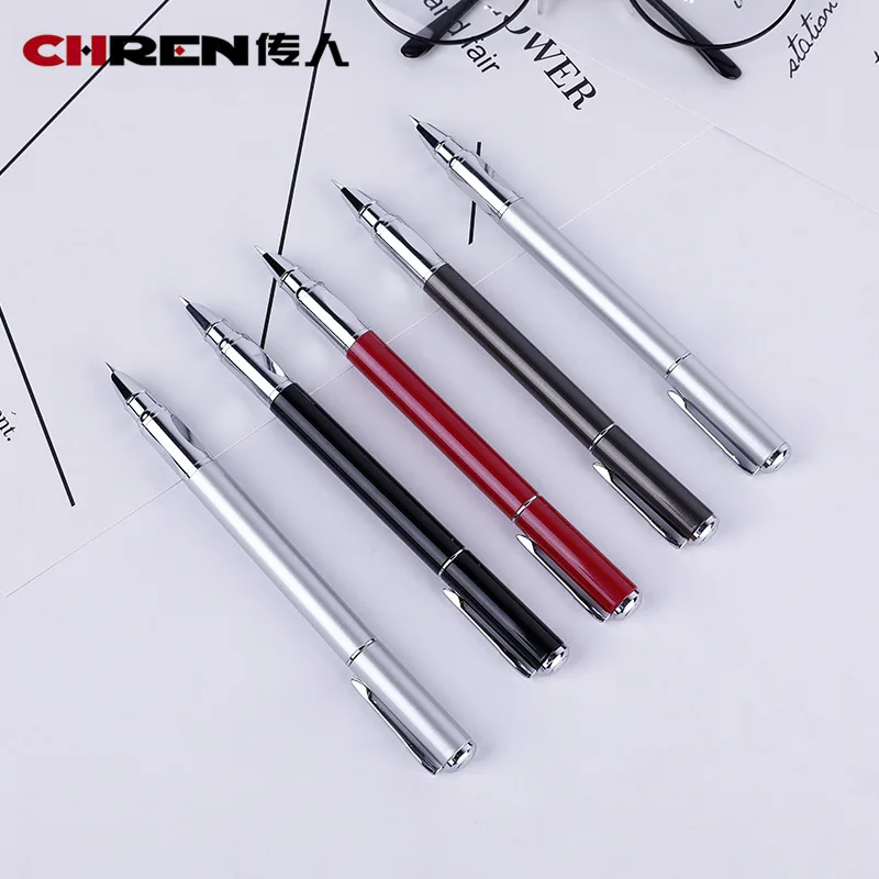 High Quality Metal Fountain Pen For Writing Correct Posture Adult Practise Calligraphy To Work Office Calligraphy Ink Sac Pen
High Quality Metal Fountain Pen For Writing Correct Posture Adult Practise Calligraphy To Work Office Calligraphy Ink Sac Pen