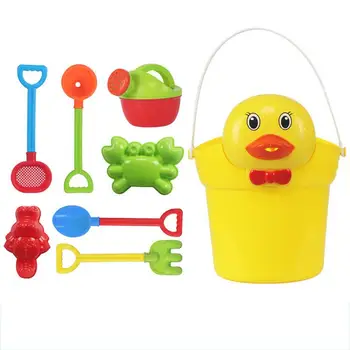 Children Beach Sand Playing Toys Set Hourglass Cart Duckling Bucket Toy Kids Smooth Non-toxic Plastic Bath Water Playing Toys
Children Beach Sand Playing Toys Set Hourglass Cart Duckling Bucket Toy Kids Smooth Non-toxic Plastic Bath Water Playing Toys