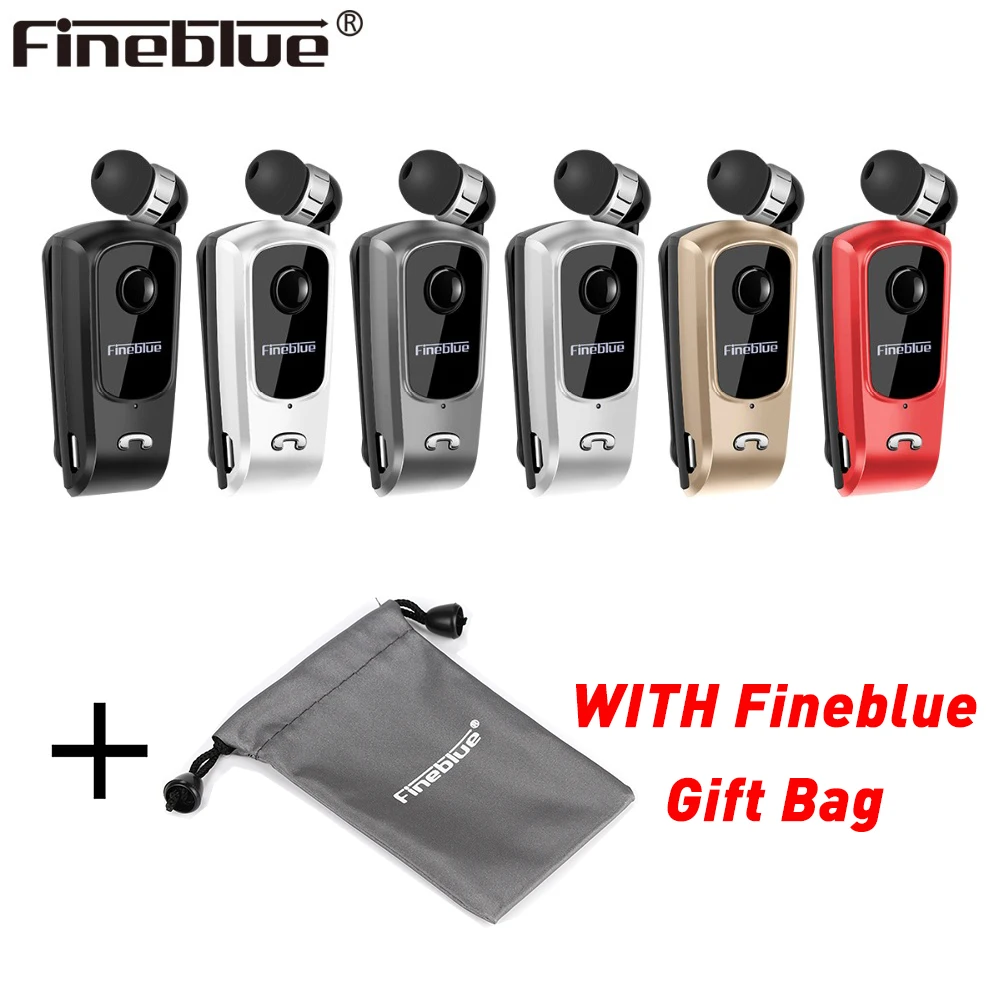 Fineblue F920 Bluetooth 4.0 Earphones With Portable Bag Wireless Telescopic Type Business Headset with Clip Handsfree For Sports
Fineblue F920 Bluetooth 4.0 Earphones With Portable Bag Wireless Telescopic Type Business Headset with Clip Handsfree For Sports
