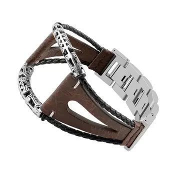 Wristband 22mm Elegant Vintage Leather Replacement Bands Strap With Metal Clasp Accessories For Samsung Galaxy Watch 46mm/GearS3
Wristband 22mm Elegant Vintage Leather Replacement Bands Strap With Metal Clasp Accessories For Samsung Galaxy Watch 46mm/GearS3