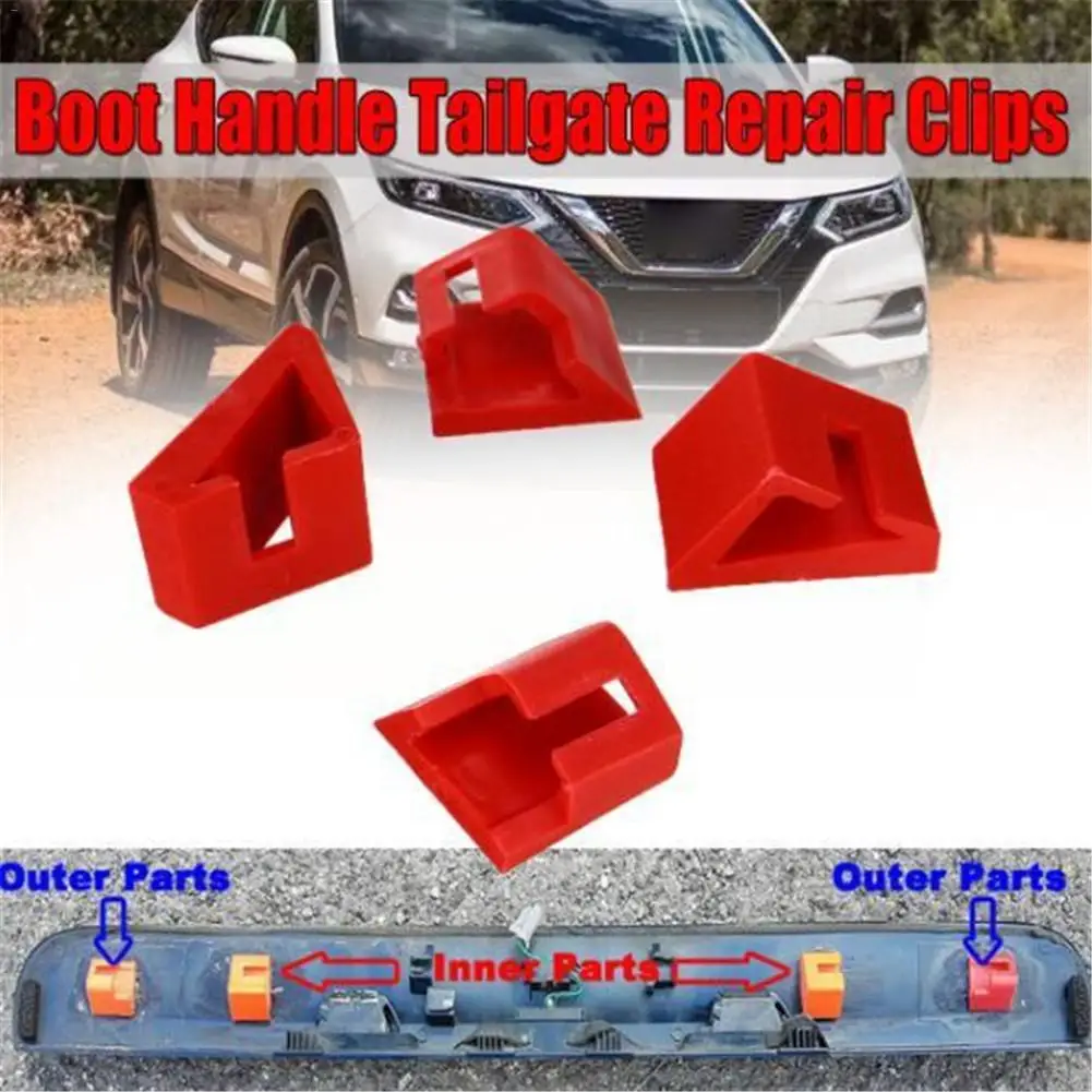 For Nissan QASHQAI Boot Handle Tailgate Repair Clips Replacement Kit Rear Door Rear Trunk Handle Repair Buckle Set
For Nissan QASHQAI Boot Handle Tailgate Repair Clips Replacement Kit Rear Door Rear Trunk Handle Repair Buckle Set
